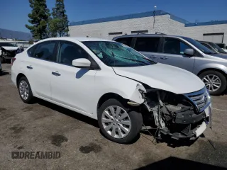 2015 Nissan Sentra SV with VIN 3N1AB7APXFY292227, listed as a Copart auction lot 52735955 with 193,244 mi miles and Salvage Title. Bid and sale history available at carsss.com. Image 4.