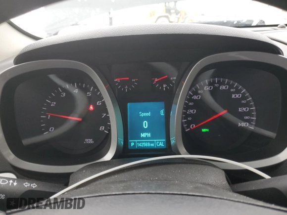 2012 Chevrolet Equinox LT w/2LT with VIN 2GNFLNE53C6109932, listed as a Copart auction lot 44002325 with 142,569 mi miles and Salvage Title. Bid and sale history available at carsss.com. Image 9.