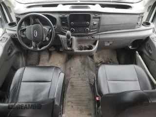2023 Ford Transit Cargo with VIN 1FTBR1X86PKA91709, listed as a Copart auction lot 50389085 with 107,777 mi miles and Salvage title. Bid and sale history available at DreamBid. Image 8.