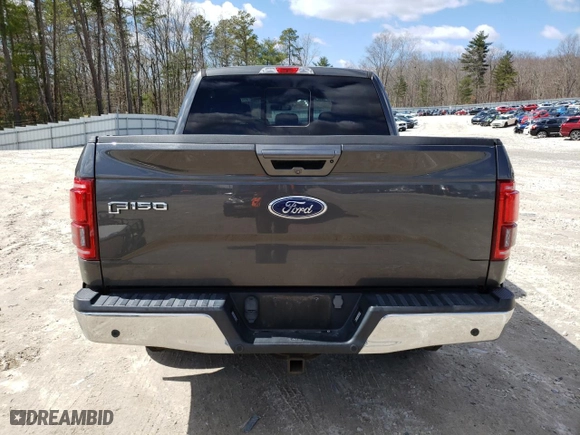 2016 Ford F-150 XLT with VIN 1FTEW1EP2GFB74157, listed as a Copart auction lot 50592055 with 41,982 mi miles and Salvage Title. Bid and sale history available at carsss.com. Image 6.
