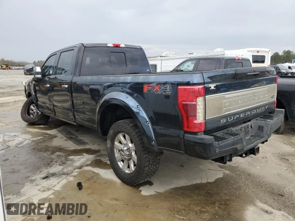 2019 Ford F-350 XL with VIN 1FT8W3BT0KEC27480, listed as a Copart auction lot 49927045 with 101,228 mi miles and Salvage Title. Bid and sale history available at DreamBid. Image 2.