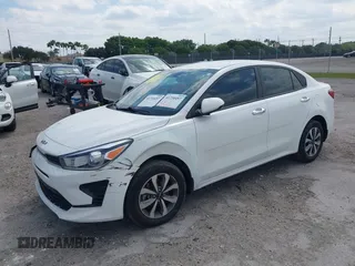2023 Kia Rio S with VIN 3KPA24ADXPE612862, listed as a IAAI auction lot 41734457 with 20,913 mi miles. Bid and sale history available at carsss.com. Image 2.