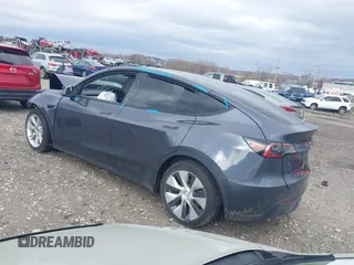 2023 Tesla Model Y Long Range with VIN 7SAYGDEE6PF824173, listed as a IAAI auction lot 41728613 with Not Provided miles and . Bid and sale history available at DreamBid. Image 3.