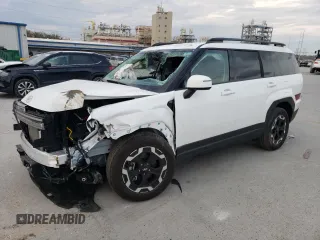 2024 Hyundai Santa Fe SEL with VIN 5NMP24GL7RH002163, listed as a Copart auction lot 44813615 with 0 mi miles and Salvage Title. Bid and sale history available at carsss.com. Image 1.