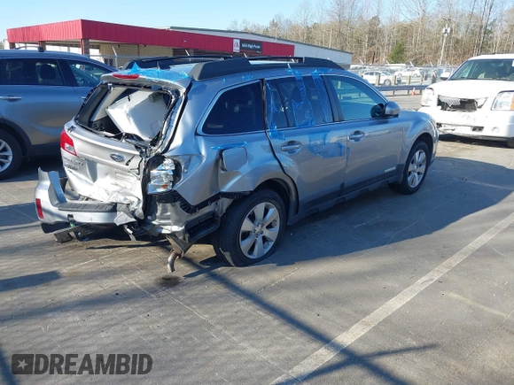 2011 Subaru Outback Limited Power Moon z VIN 4S4BRDLC0B2376227, wystawiony jako IAAI lot #41887647 z przebiegiem 144 510 mil mil oraz . Historia ofert i sprzedaży dostępna na DreamBid. Obrazek 4.