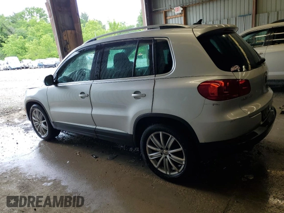 2013 Volkswagen Tiguan SE with VIN WVGBV7AX1DW504036, listed as a Copart auction lot 61126145 with 148,399 mi miles and Salvage title. Bid and sale history available at DreamBid. Image 2.