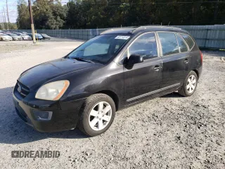 2007 Kia Rondo LX with VIN KNAFG525277078418, listed as a Copart auction lot 83714514 with 211,703 mi miles and Salvage Title. Bid and sale history available at carsss.com. Image 1.