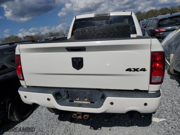 2009 Dodge Ram 1500 Laramie with VIN 1D3HV13T89S736807, listed as a Copart auction lot 44499995 with 194,664 mi miles and Salvage Title. Bid and sale history available at carsss.com. Image 6.