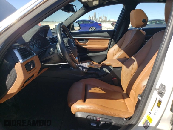 2017 BMW 3 Series 330e iPerformance with VIN WBA8E1C56HK895069, listed as a Copart auction lot 43558965 with 45,042 mi miles and Salvage Title. Bid and sale history available at carsss.com. Image 7.