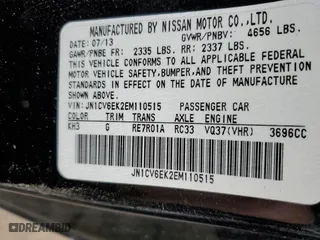2014 Infiniti Q60 Coupe Journey with VIN JN1CV6EK2EM110515, listed as a Copart auction lot 41659154 with 47,825 mi miles and Salvage Title. Bid and sale history available at carsss.com. Image 12.