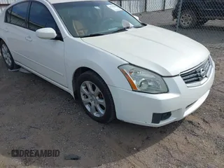 2007 Nissan Maxima SE with VIN 1N4BA41EX7C831950, listed as a IAAI auction lot 40518622 with 277,563 mi miles and . Bid and sale history available at DreamBid. Image 1.