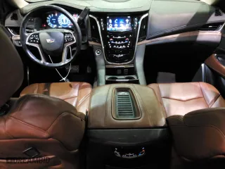 2019 Cadillac Escalade Premium Luxury with VIN 1GYS4CKJ4KR146124, listed as a Copart auction lot 47608795 with 95,278 mi miles and Salvage Title. Bid and sale history available at carsss.com. Image 8.