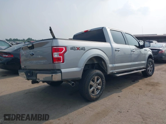 2020 Ford F-150 XL with VIN 1FTEW1E54LKE24160, listed as a IAAI auction lot 42316733 with 83,215 mi miles and . Bid and sale history available at DreamBid. Image 4.