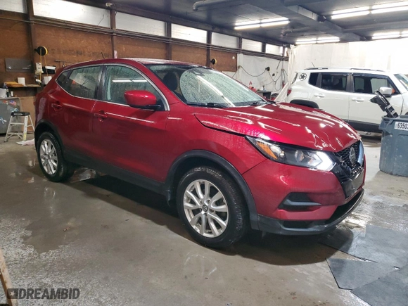 2021 Nissan Rogue Sport S with VIN JN1BJ1AV5MW319065, listed as a Copart auction lot 51958915 with 53,810 mi miles and Salvage Title. Bid and sale history available at carsss.com. Image 4.