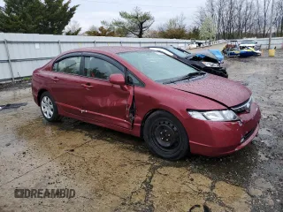 2006 Honda Civic LX with VIN 1HGFA16576L071351, listed as a Copart auction lot 51846535 with 137,792 mi miles and Salvage Title. Bid and sale history available at DreamBid. Image 4.
