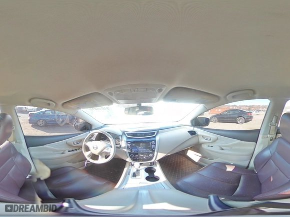 2017 Nissan Murano SV with VIN 5N1AZ2MG6HN125060, listed as a Copart auction lot 84016414 with 132,136 mi miles and Salvage Title. Bid and sale history available at carsss.com. Image 14.