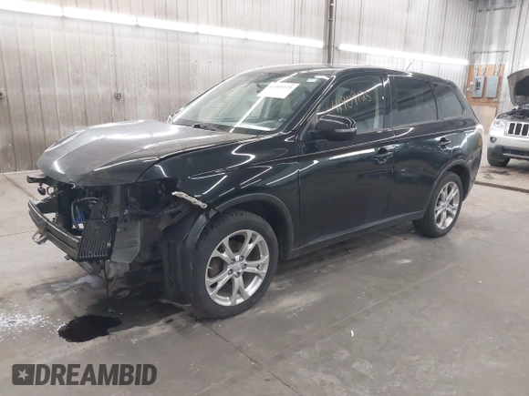 2015 Mitsubishi Outlander SE z VIN JA4AD3A35FZ008919, wystawiony jako IAAI lot #41909125 z przebiegiem 106 715 mil mil oraz . Historia ofert i sprzedaży dostępna na DreamBid. Obrazek 2.