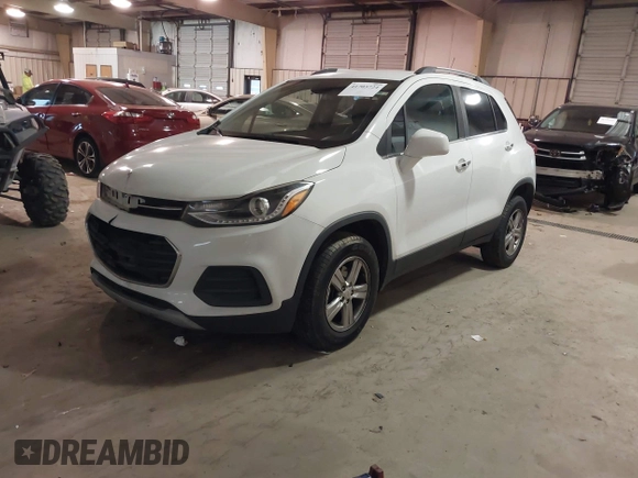 2017 Chevrolet Trax LT with VIN KL7CJPSB7HB243335, listed as a IAAI auction lot 41705724 with 85,309 mi miles. Bid and sale history available at carsss.com. Image 22.
