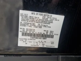 2017 Ford Police Interceptor z VIN 1FAHP2MK5HG118897, wystawiony jako Copart lot #60706255 z przebiegiem 87 279 mil mil oraz Szkoda całkowita • Salvage title. Historia ofert i sprzedaży dostępna na DreamBid. Obrazek 12.