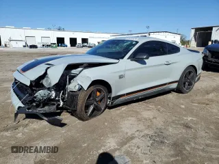 2022 Ford Mustang Mach 1 with VIN 1FA6P8R02N5550873, listed as a Copart auction lot 84325234 with 28,251 mi miles and Salvage title. Bid and sale history available at DreamBid. Image 1.