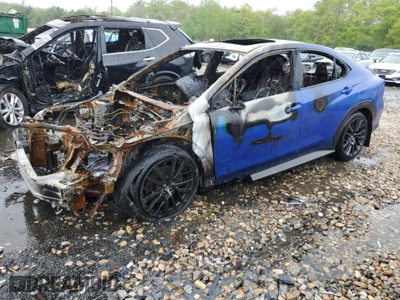 2022 Subaru WRX Limited with VIN JF1VBAL60N9011028, listed as a Copart auction lot 55993215 with Not provided miles and Salvage title. Bid and sale history available at DreamBid. Image 1.