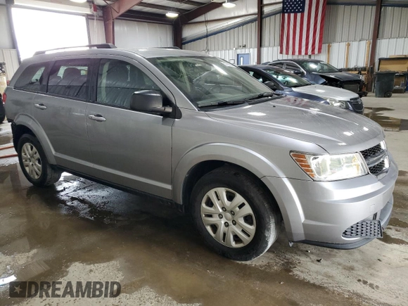 2018 Dodge Journey SE with VIN 3C4PDCAB9JT219080, listed as a Copart auction lot 53783935 with 73,316 mi miles and Salvage Title. Bid and sale history available at DreamBid. Image 4.