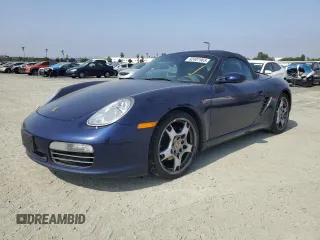 2005 Porsche Boxster S with VIN WP0CB29825U730696, listed as a Copart auction lot 62401965 with 137,585 mi miles and Salvage title. Bid and sale history available at DreamBid. Image 1.