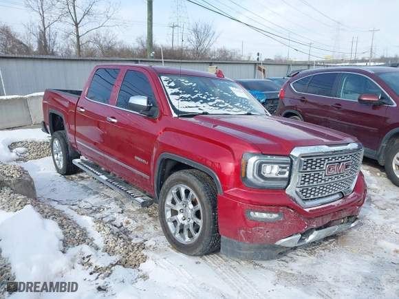 2018 GMC Sierra 1500 Denali with VIN 3GTU2PEC2JG513576, listed as a IAAI auction lot 41349059 with 167,209 mi miles. Bid and sale history available at carsss.com. Image 1.
