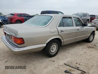 1984 Mercedes-Benz 300 with VIN WDBCB20B7EA028754, listed as a Copart auction lot 50339135 with 152,033 mi miles and Salvage Title. Bid and sale history available at DreamBid. Image 3.