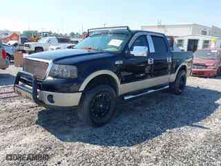 2007 Ford F-150 XLT with VIN 1FTPW12V97FA54240, listed as a IAAI auction lot 42040380 with 257,291 mi miles. Bid and sale history available at carsss.com. Image 2.