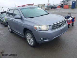 2009 Toyota Highlander Hybrid Limited with VIN JTEEW44A592033233, listed as a IAAI auction lot 41786543 with 120,841 mi miles. Bid and sale history available at carsss.com. Image 1.