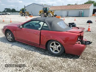 2000 Ford Mustang with VIN 1FAFP444XYF243212, listed as a Copart auction lot 60478035 with 93,248 mi miles and Salvage title. Bid and sale history available at DreamBid. Image 2.