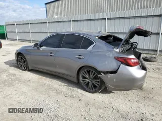 2020 Infiniti Q50 3.0t SPORT with VIN JN1EV7AP1LM205936, listed as a Copart auction lot 86048344 with 75,900 mi miles and Salvage Title. Bid and sale history available at carsss.com. Image 2.