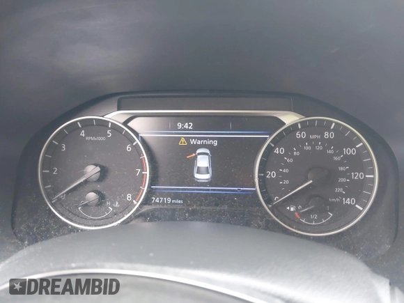 2022 Nissan Altima SR with VIN 1N4BL4CV8NN309083, listed as a IAAI auction lot 41720996 with 74,719 mi miles and . Bid and sale history available at DreamBid. Image 15.