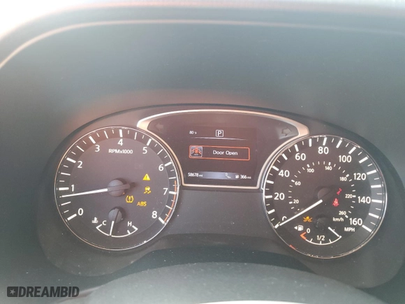 2019 Nissan Pathfinder S with VIN 5N1DR2MN0KC610177, listed as a Copart auction lot 43622445 with 58678 miles and Non Repairable. Bid and sale history available at carsss.com. Image 9.