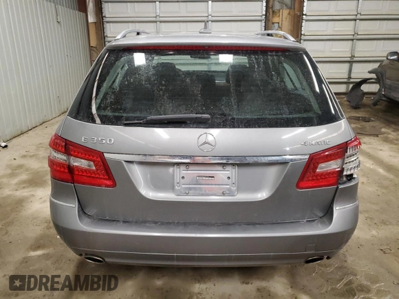 2011 Mercedes-Benz E 350 Luxury with VIN WDDHH8HB0BA281543, listed as a Copart auction lot 46035855 with 185,098 mi miles and Salvage Title. Bid and sale history available at DreamBid. Image 6.