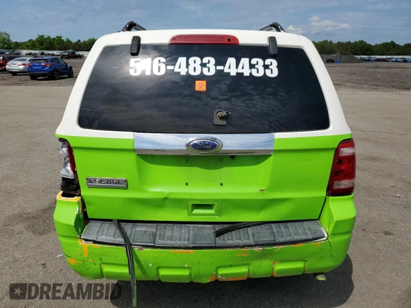 2010 Ford Escape Hybrid with VIN 1FMCU4K37AKB24879, listed as a Copart auction lot 77931024 with Not provided miles and Non repairable. Bid and sale history available at DreamBid. Image 6.
