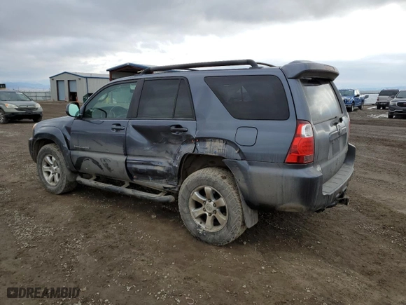2006 Toyota 4Runner SR5 with VIN JTEBT14R768036093, listed as a Copart auction lot 47261375 with 138,624 mi miles and Clean Title. Bid and sale history available at carsss.com. Image 2.
