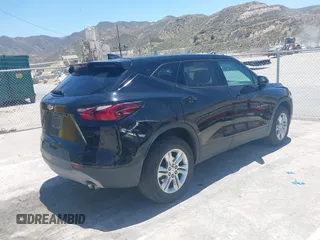 2021 Chevrolet Blazer LT with VIN 3GNKBBRA0MS553005, listed as a IAAI auction lot 42338956 with 93,185 mi miles and . Bid and sale history available at DreamBid. Image 4.
