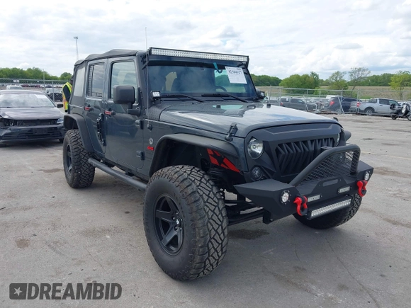 2016 Jeep Wrangler Unlimited Sport с VIN 1C4BJWDG3GL308546, выставлен на аукционе IAAI как лот 42384327 с пробегом 77 801 миль миль и . История ставок и продаж доступна на DreamBid. Изображение 1.