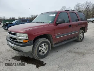 2002 Chevrolet Tahoe LS with VIN 1GNEK13V82J318451, listed as a Copart auction lot 52493005 with 303,292 mi miles and Salvage Title. Bid and sale history available at DreamBid. Image 1.