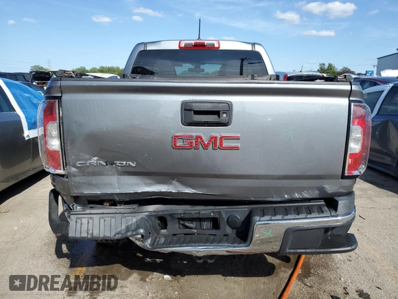 2018 GMC Canyon 2WD with VIN 1GTG5BEA8J1112764, listed as a Copart auction lot 67878314 with 98,153 mi miles and Salvage Title. Bid and sale history available at carsss.com. Image 6.
