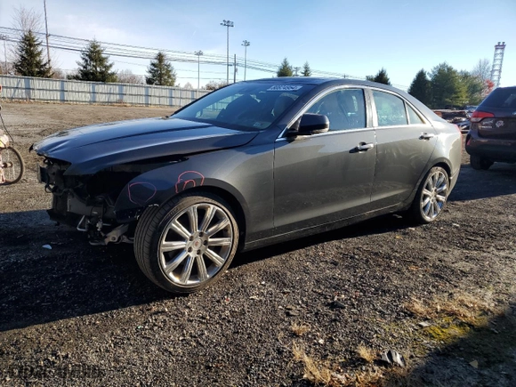 2014 Cadillac ATS Premium with VIN 1G6AE5S35E0109414, listed as a Copart auction lot 80824954 with 134,829 mi miles and Salvage Title. Bid and sale history available at carsss.com. Image 1.