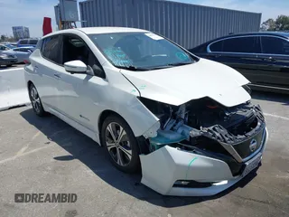 2018 Nissan LEAF SL с VIN 1N4AZ1CP3JC311730, выставлен на аукционе IAAI как лот 42824254 с пробегом 46 339 миль миль и . История ставок и продаж доступна на DreamBid. Изображение 1.