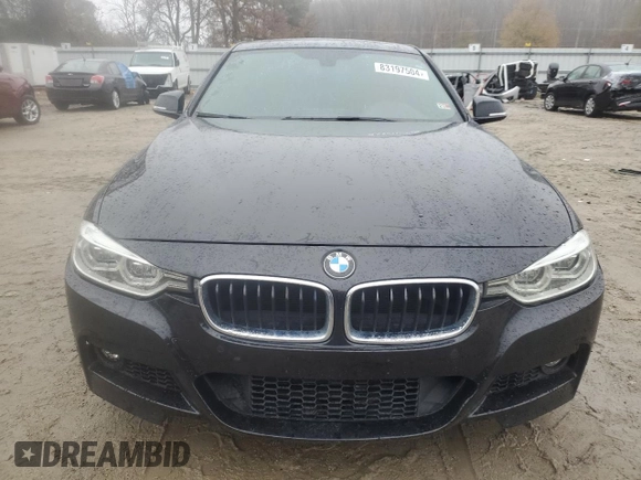 2017 BMW 3 Series 340i with VIN WBA8B3G34HNU35808, listed as a Copart auction lot 83197504 with 133,232 mi miles and Salvage Title. Bid and sale history available at DreamBid. Image 5.