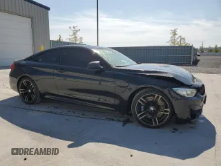 2016 BMW M4 with VIN WBS3R9C5XGK708634, listed as a Copart auction lot 71709064 with 74,666 mi miles and Salvage Title. Bid and sale history available at carsss.com. Image 4.