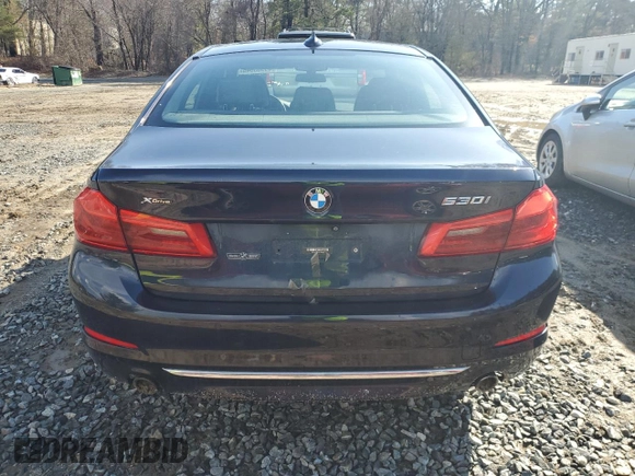 2017 BMW 5 Series 530i xDrive with VIN WBAJA7C33HG458146, listed as a Copart auction lot 49963845 with 111,904 mi miles and Clean Title. Bid and sale history available at carsss.com. Image 6.