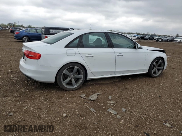 2014 Audi A4 Premium Plus z VIN WAUFFAFL3EN008066, wystawiony jako Copart lot #55151415 z przebiegiem 116 554 mil mil oraz Szkoda całkowita • Salvage title. Historia ofert i sprzedaży dostępna na DreamBid. Obrazek 3.