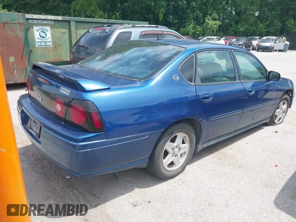 2005 Chevrolet Impala with VIN 2G1WF52E859315326, listed as a IAAI auction lot 42336746 with 219,655 mi miles and . Bid and sale history available at DreamBid. Image 4.