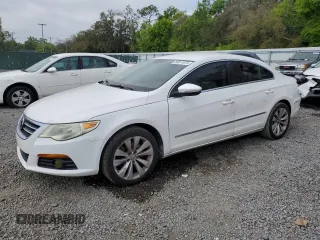 2010 Volkswagen CC Sport with VIN WVWML7AN9AE516101, listed as a Copart auction lot 50011075 with 143,015 mi miles and Salvage Title. Bid and sale history available at carsss.com. Image 1.